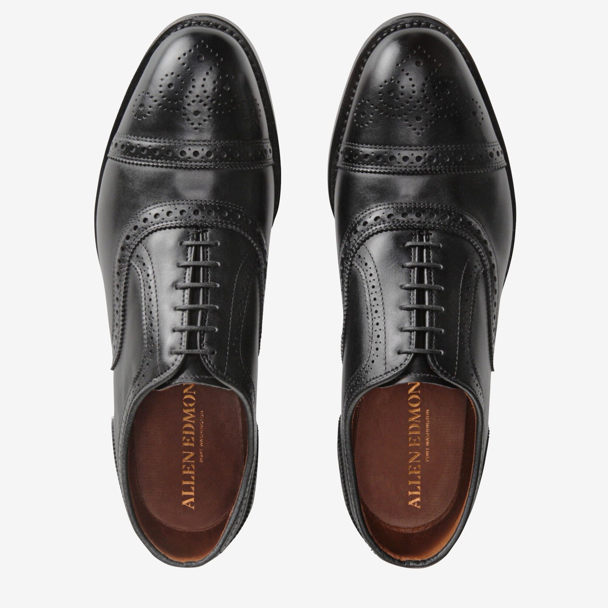 Strand Cap-Toe Oxford - Black