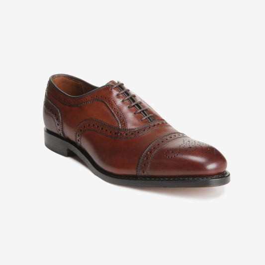 Strand Cap-Toe Oxford - Dark Chili