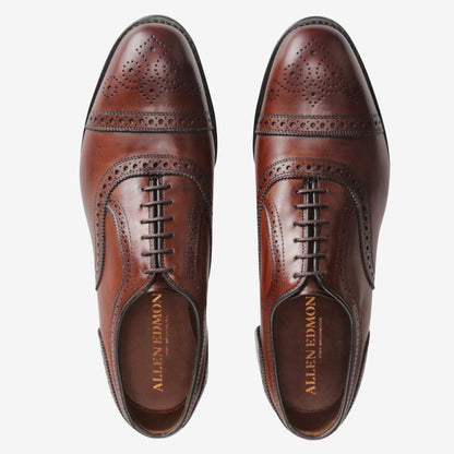 Strand Cap-Toe Oxford - Dark Chili