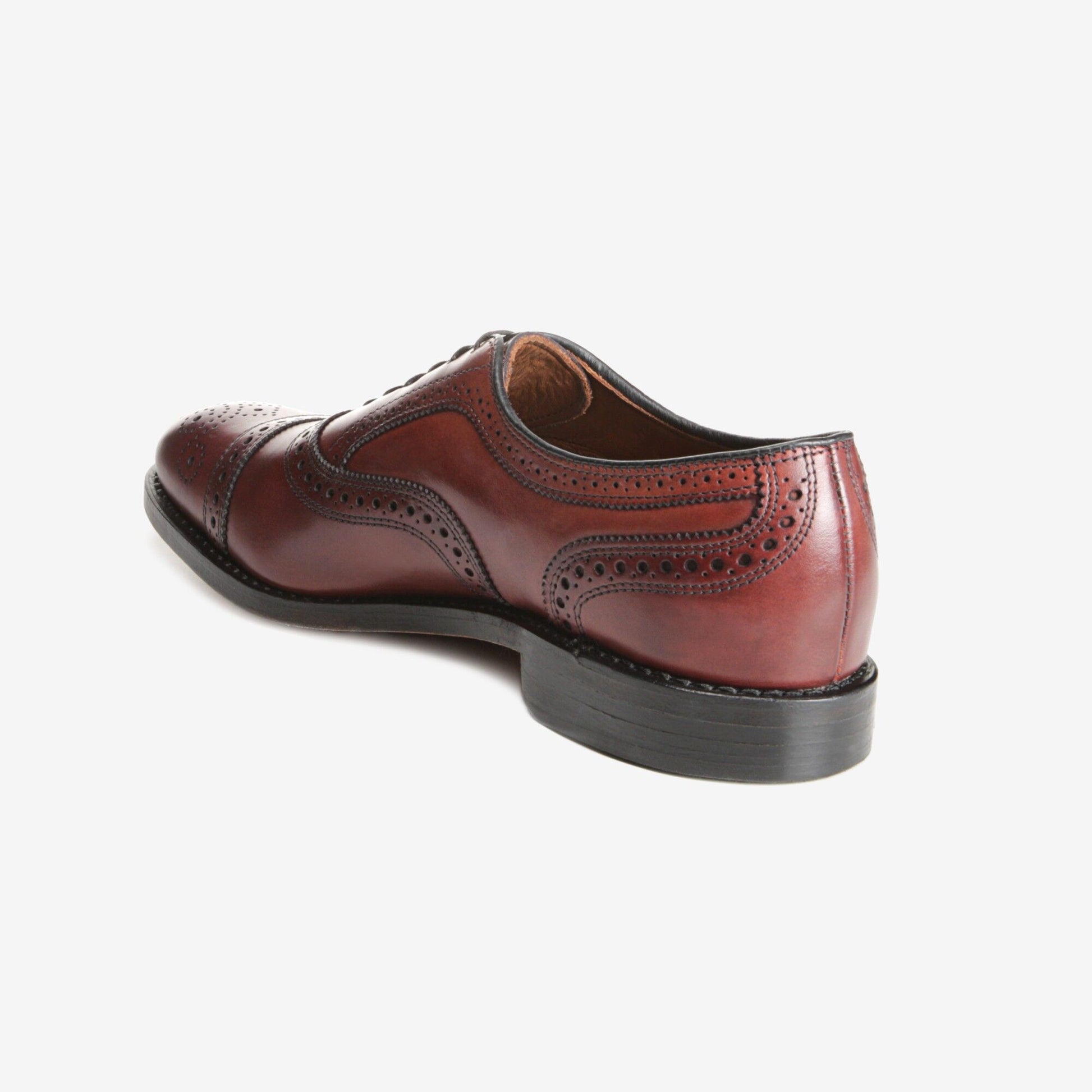 Strand Cap-Toe Oxford - Oxblood
