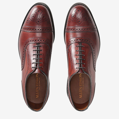 Strand Cap-Toe Oxford - Oxblood