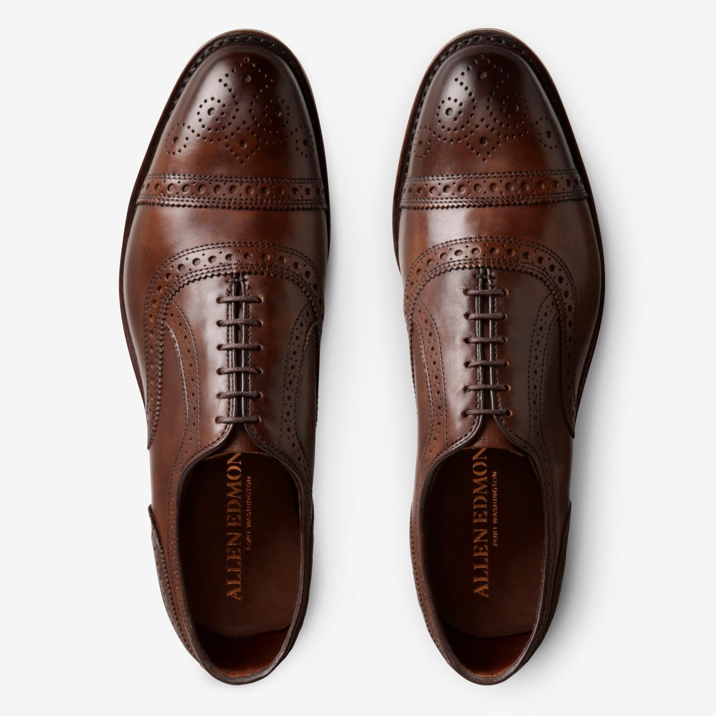 Strand Cap-Toe Oxford - Cigar