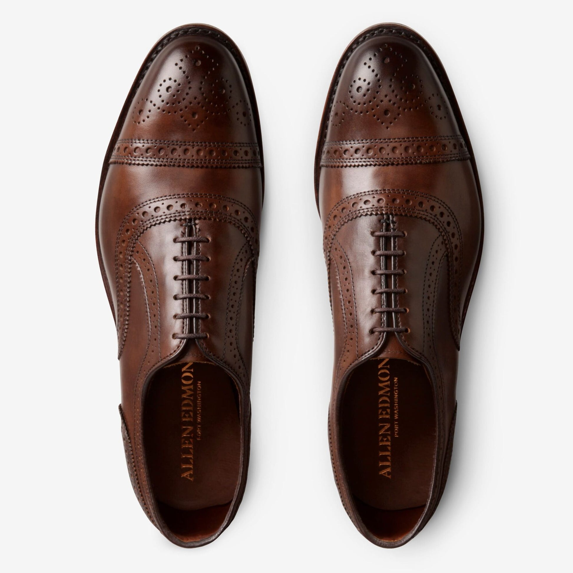 Strand Cap-Toe Oxford - Cigar