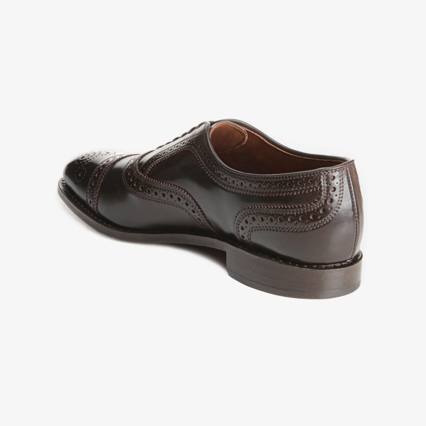 Strand Shell Cordovan Cap-Toe Oxford - Brown