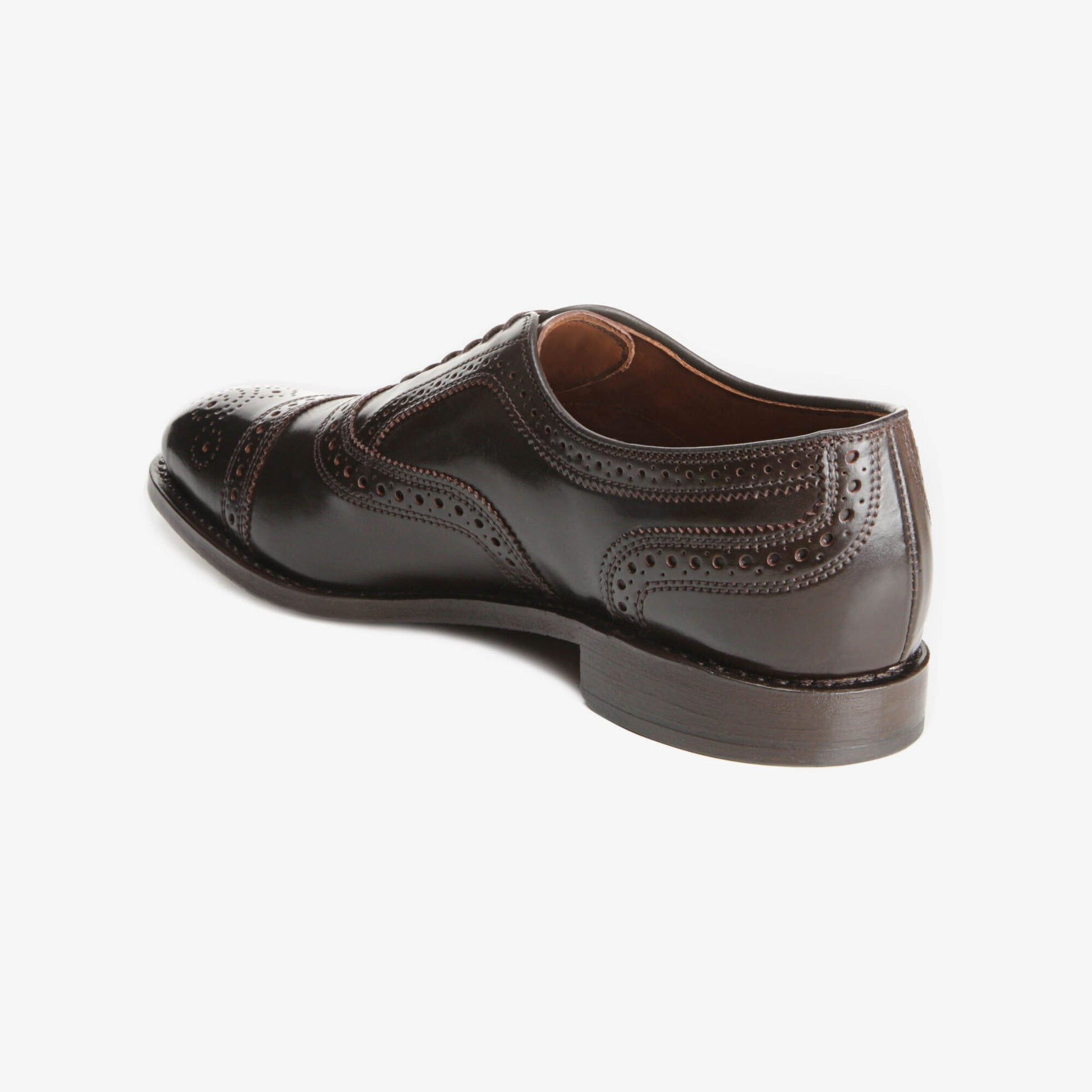 Strand Shell Cordovan Cap-Toe Oxford - Brown