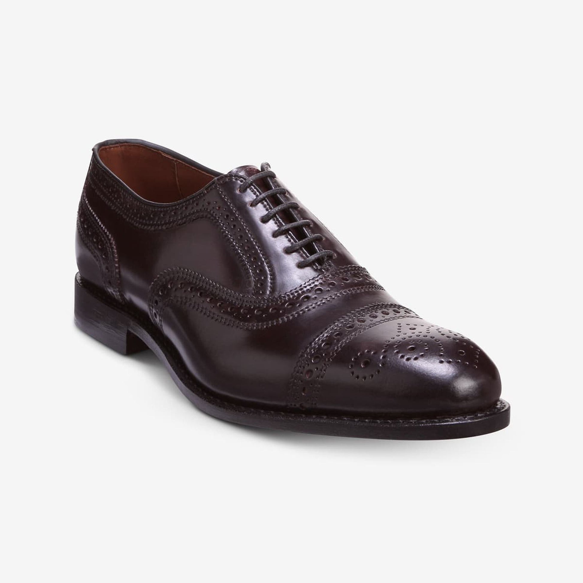 Strand Shell Cordovan Cap-Toe Oxford - Burgundy