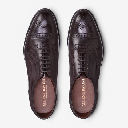 Strand Shell Cordovan Cap-Toe Oxford - Burgundy