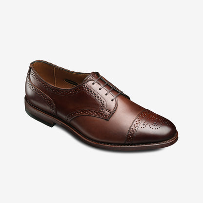 6th Ave Cap-Toe Dress Shoe - Chili