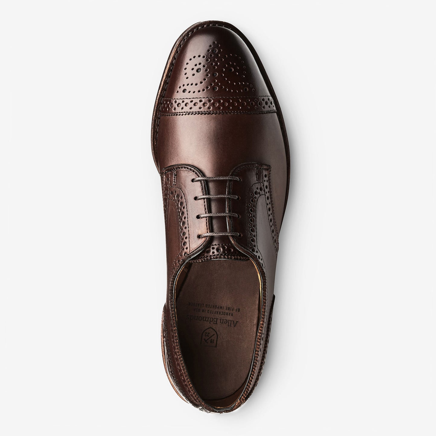 6th Ave Cap-Toe Dress Shoe - Chili