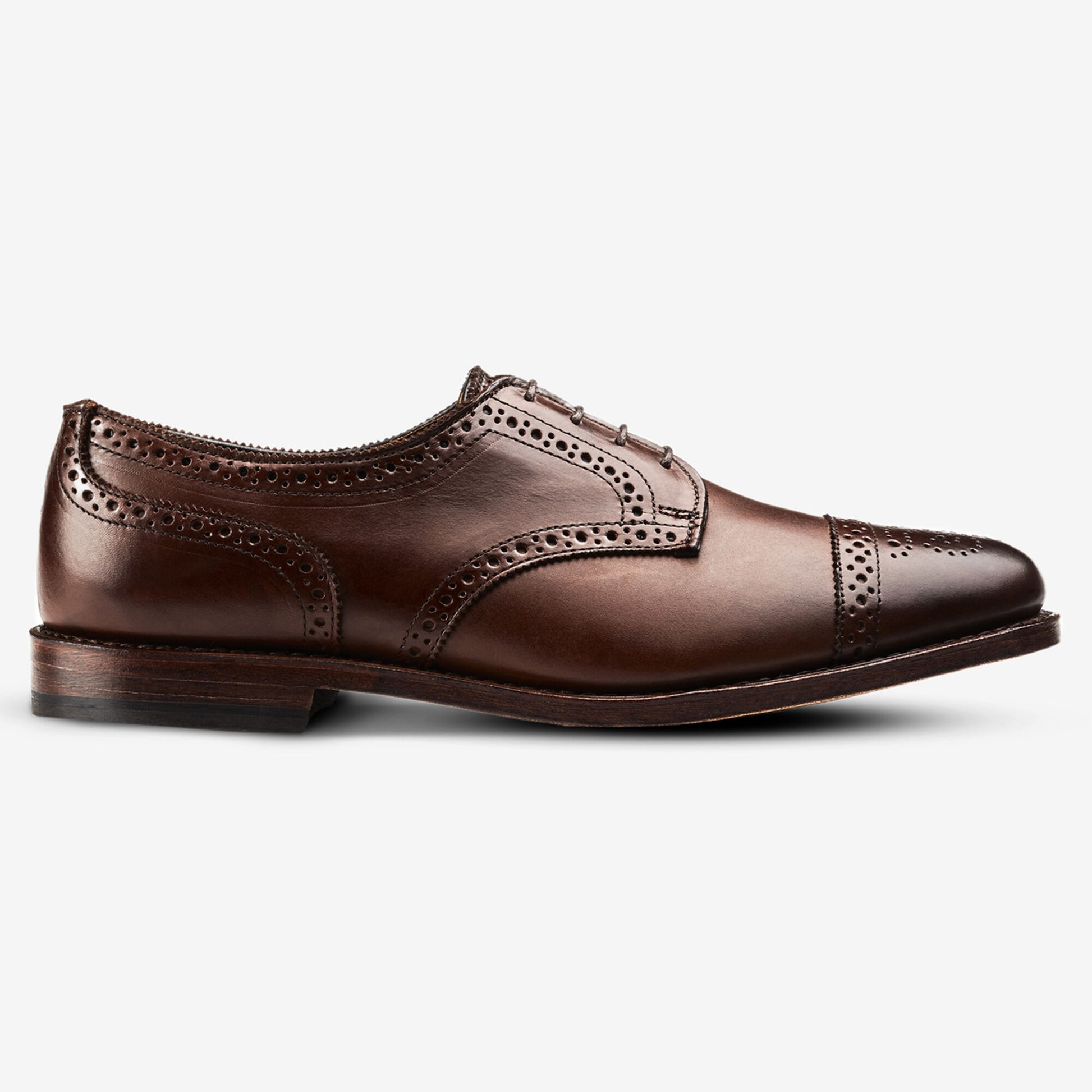 6th Ave Cap-Toe Dress Shoe - Chili