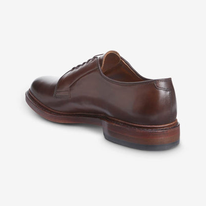 Leeds Dress Plain-toe Blucher Shoe - Cigar