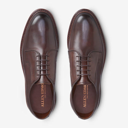 Leeds Dress Plain-toe Blucher Shoe - Cigar