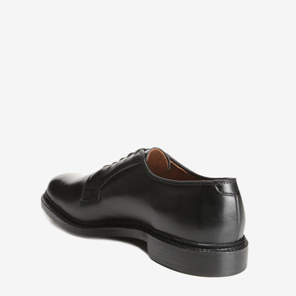 Leeds Dress Plain-toe Blucher Shoe - Black