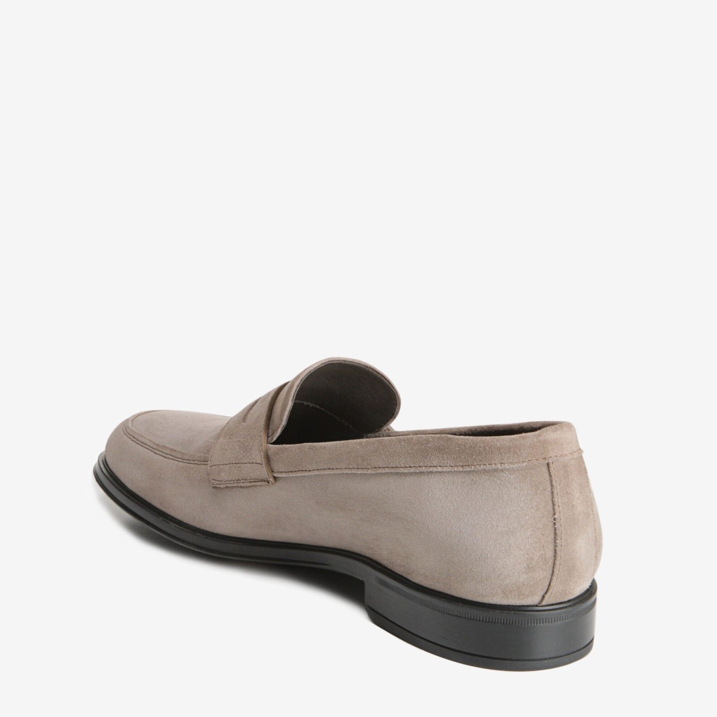 Salerno Suede Penny Loafer - Grey