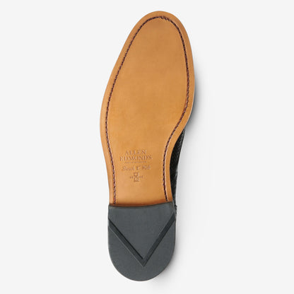 Strand Weave Cap-Toe Oxford - Black