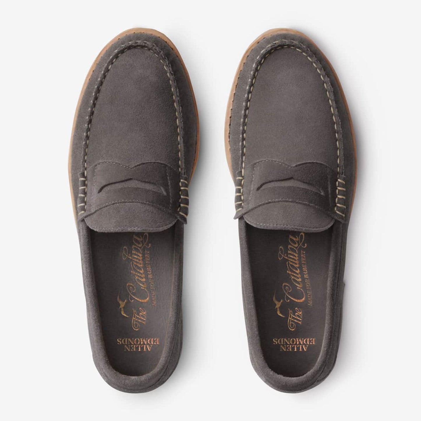 Catalina Soft Penny Loafer - Dark Taupe