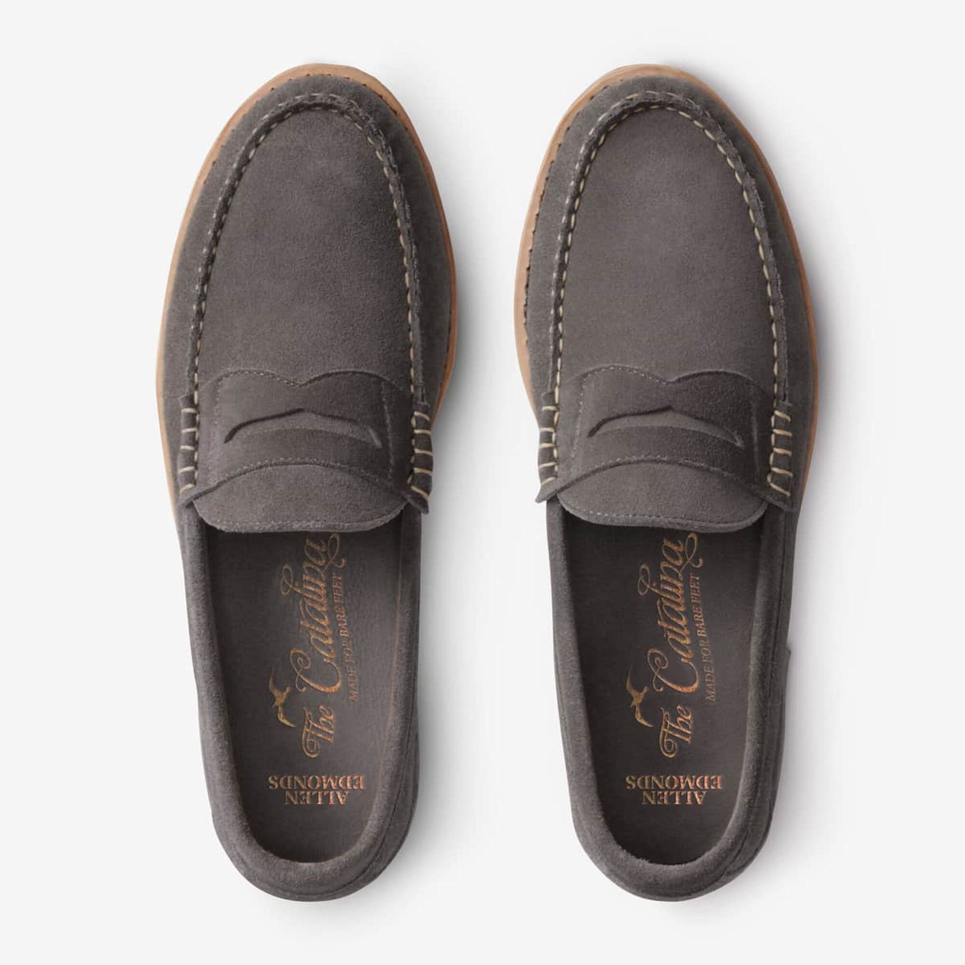 Catalina Soft Penny Loafer - Dark Taupe
