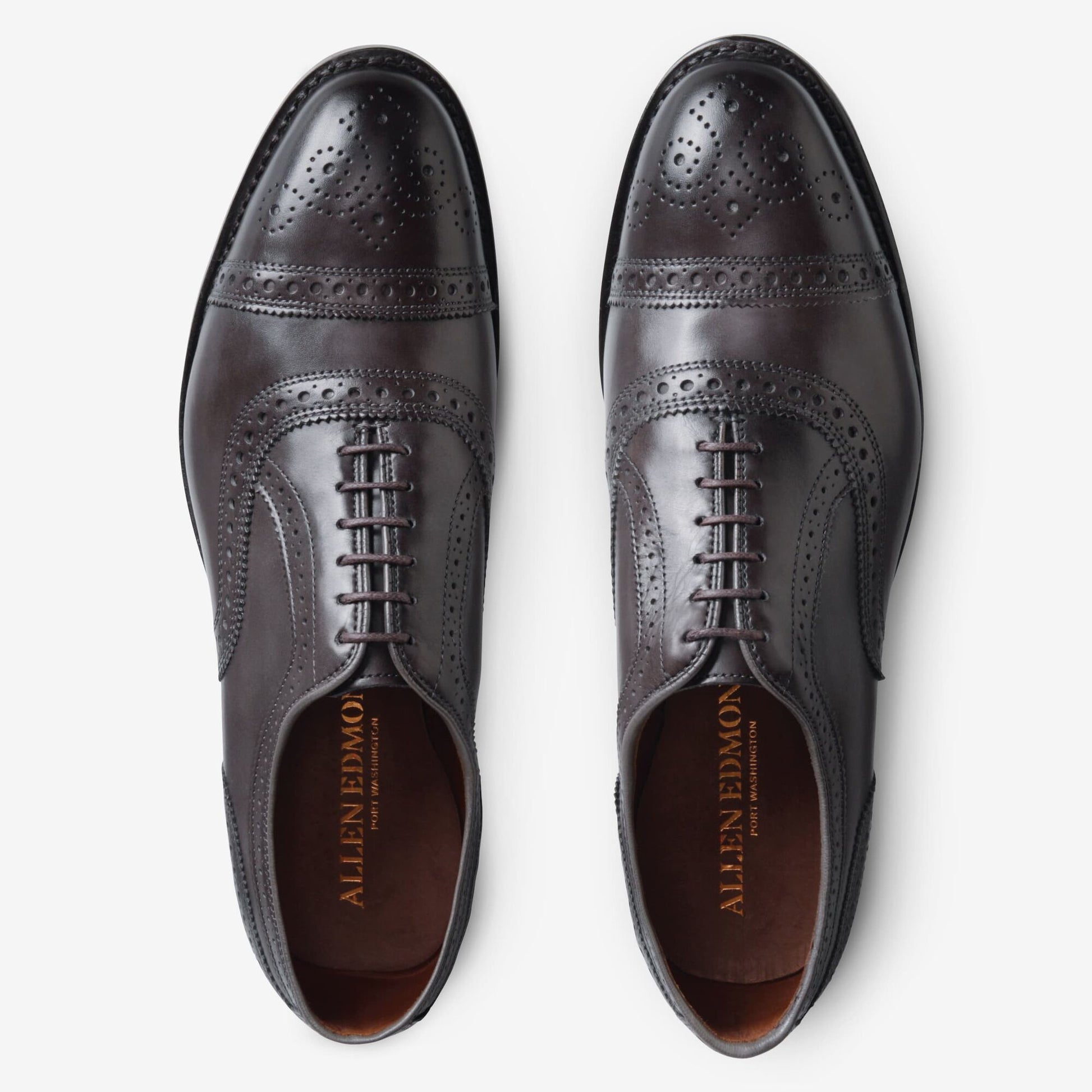 Strand Cap-Toe Oxford - Carbon