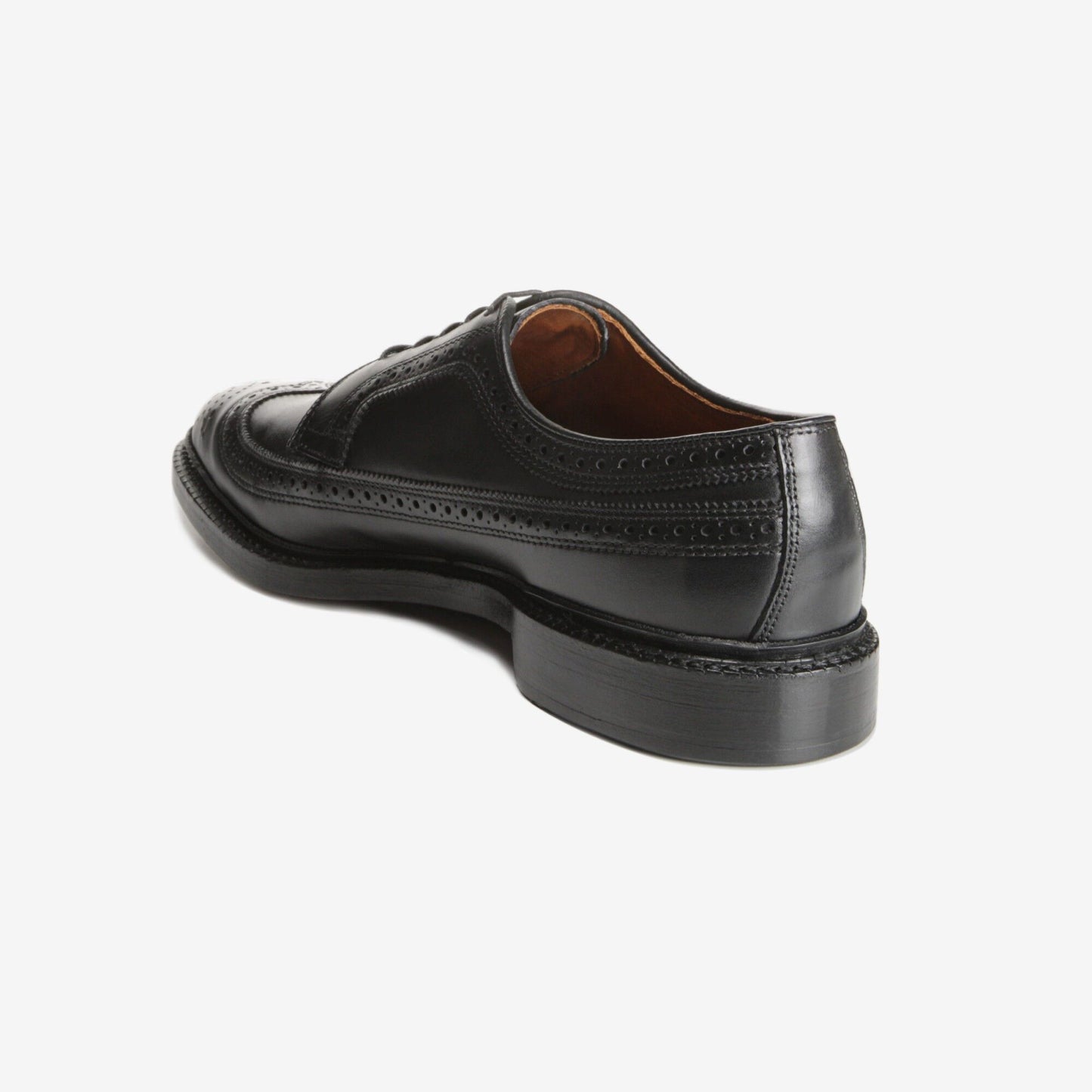 Macneil Dress Wingtip Blucher Shoe - Black