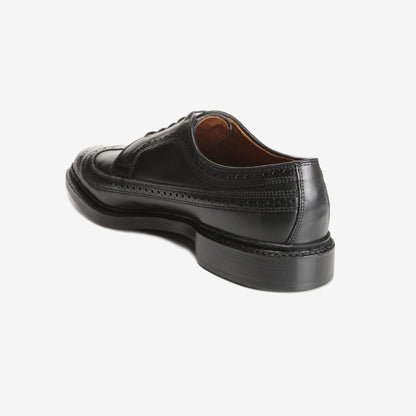 Macneil Dress Wingtip Blucher Shoe - Black