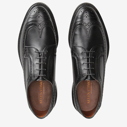 Macneil Dress Wingtip Blucher Shoe - Black