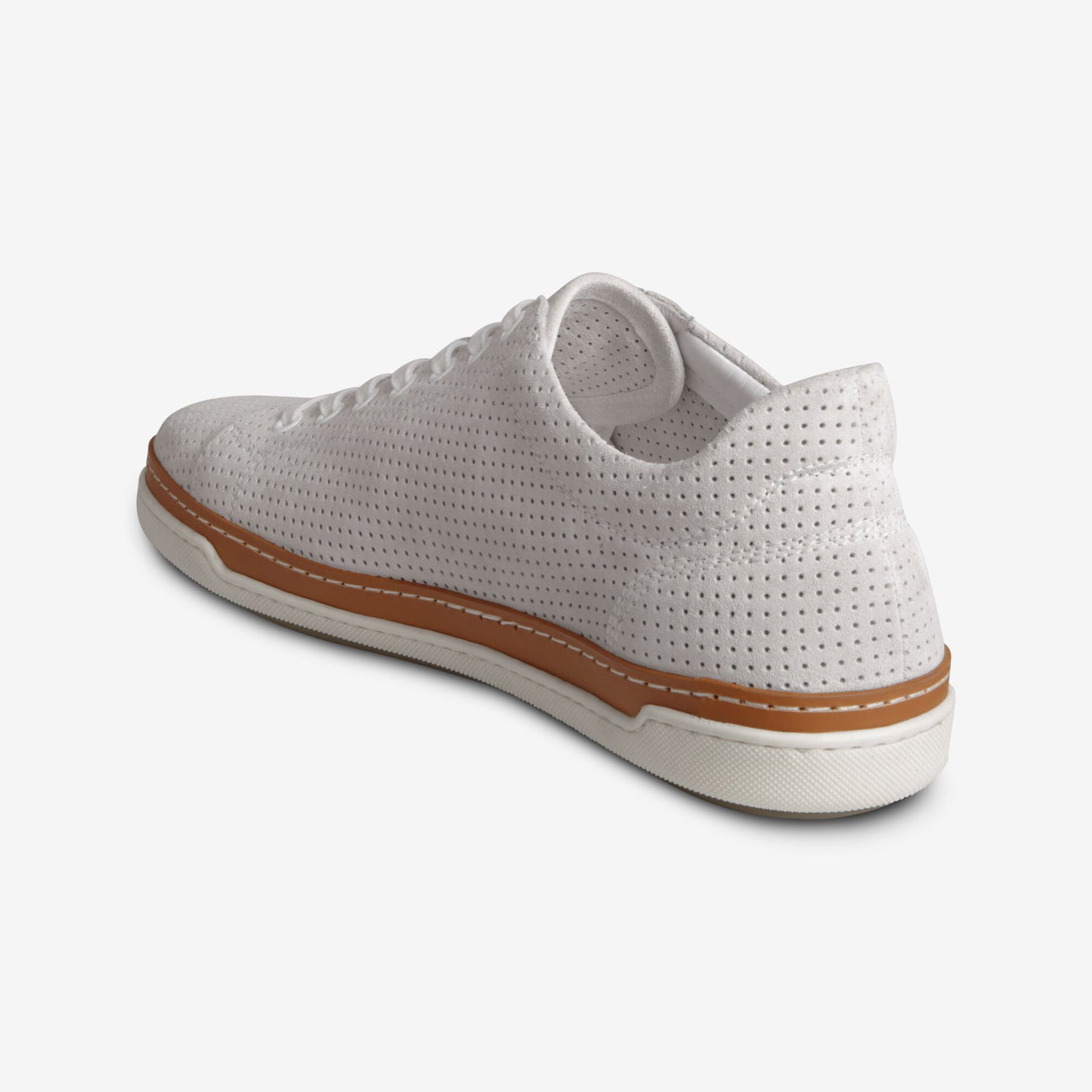 Porter Suede Derby Sneaker - Natural Perforated