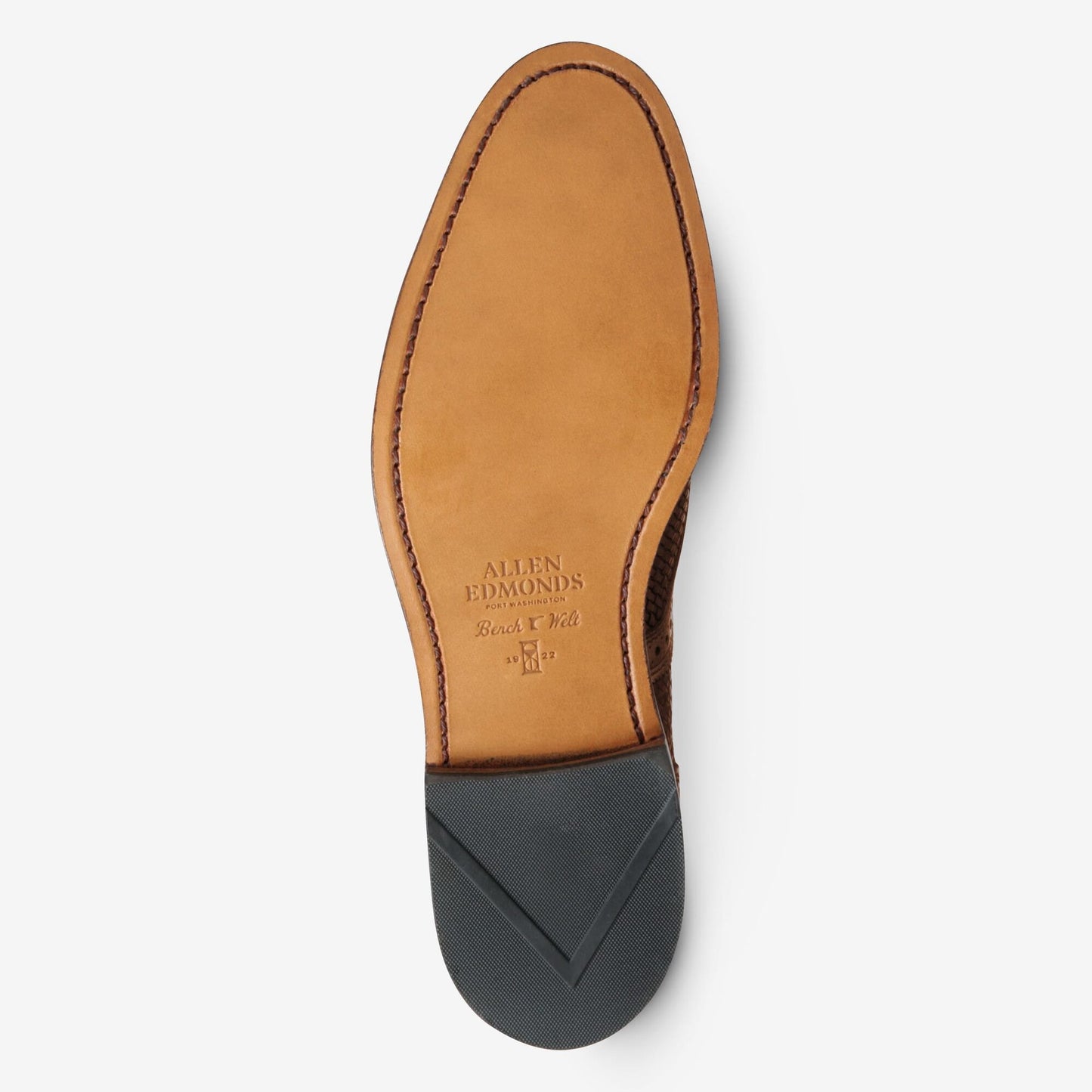 Strand Weave Cap-Toe Oxford - Chili