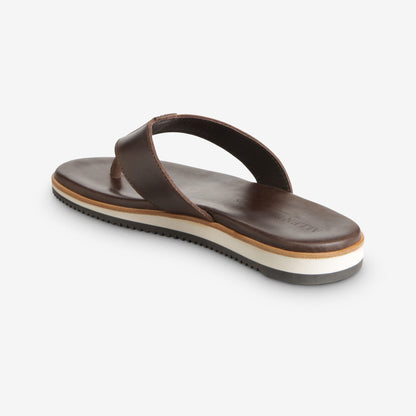 Oscar Thong Sandals - Dark Brown