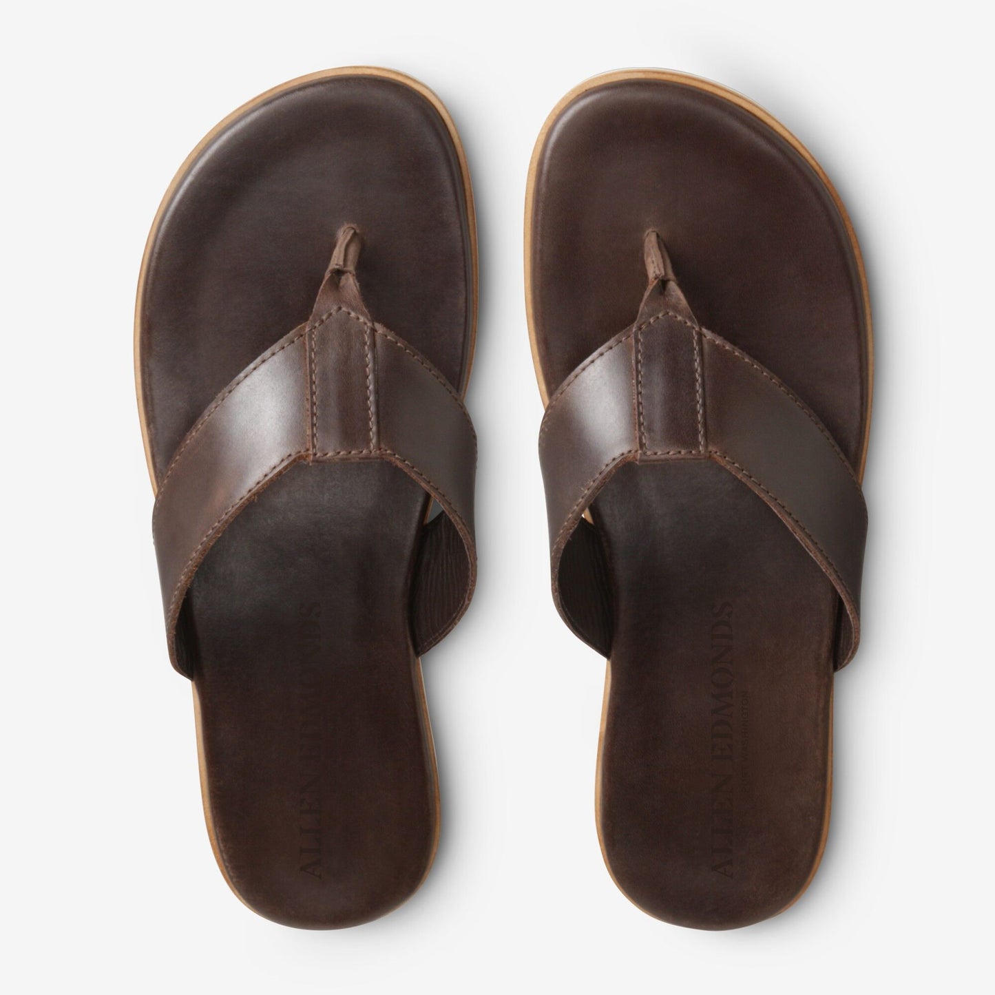 Oscar Thong Sandals - Dark Brown