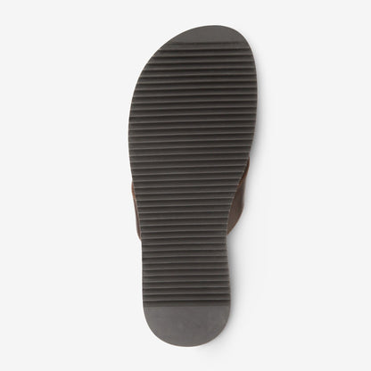 Oscar Thong Sandals - Dark Brown