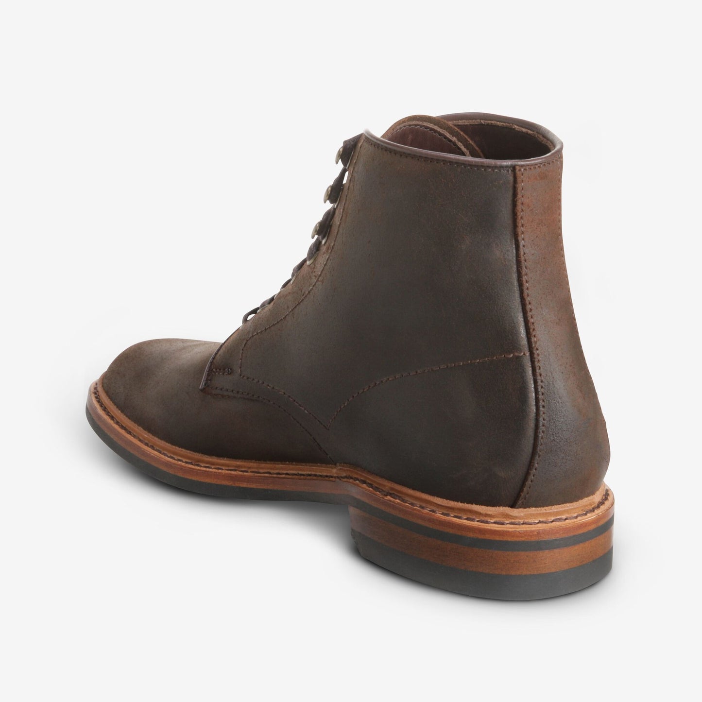 Higgins Mill Boot with Waxed Suede Leather - Brown