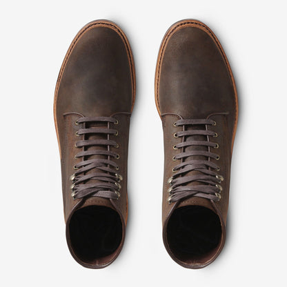 Higgins Mill Boot with Waxed Suede Leather - Brown