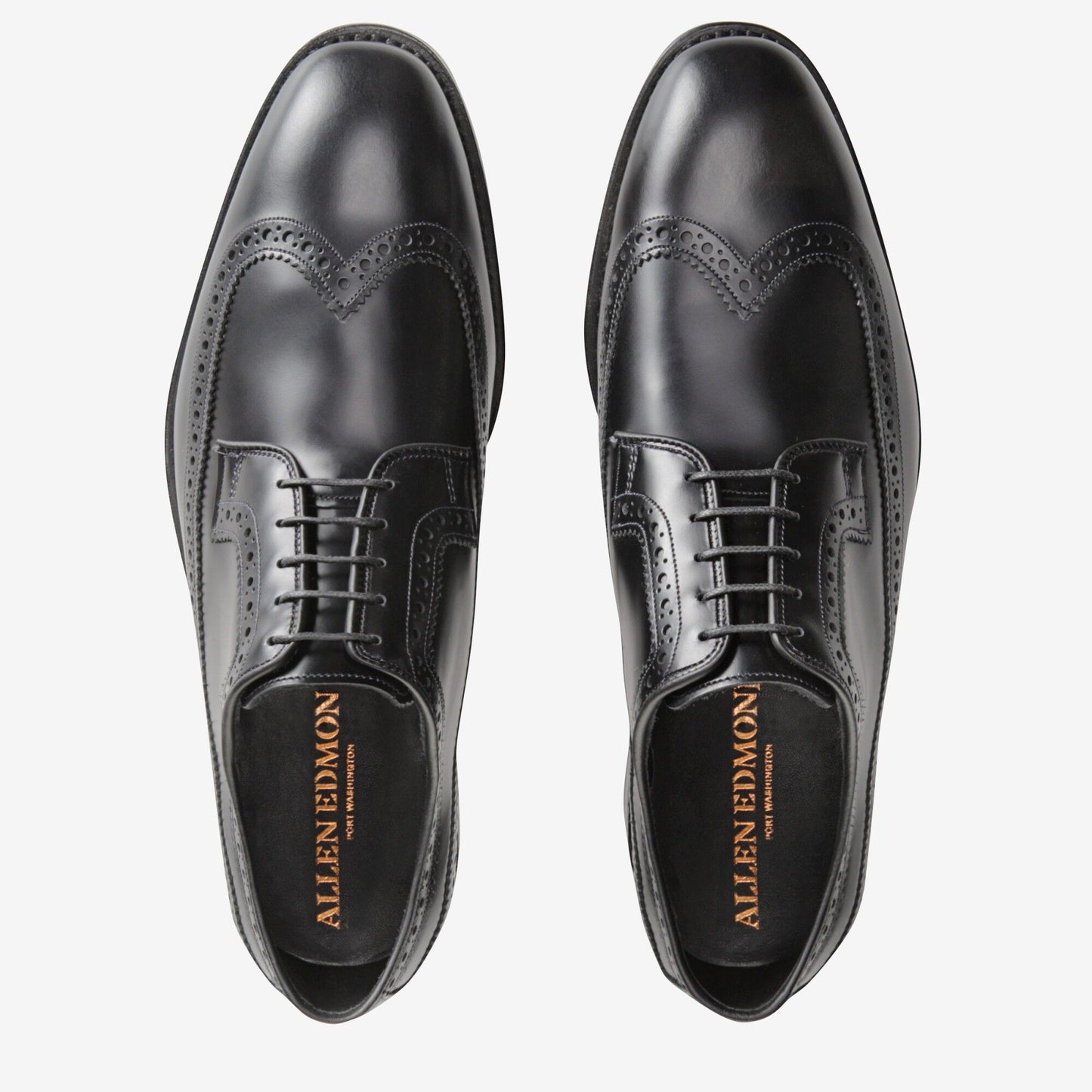 Greene Street Wingtip Blucher - Black