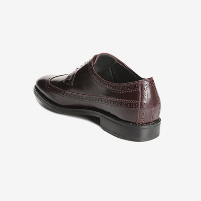 Greene Street Wingtip Blucher - Mahogany