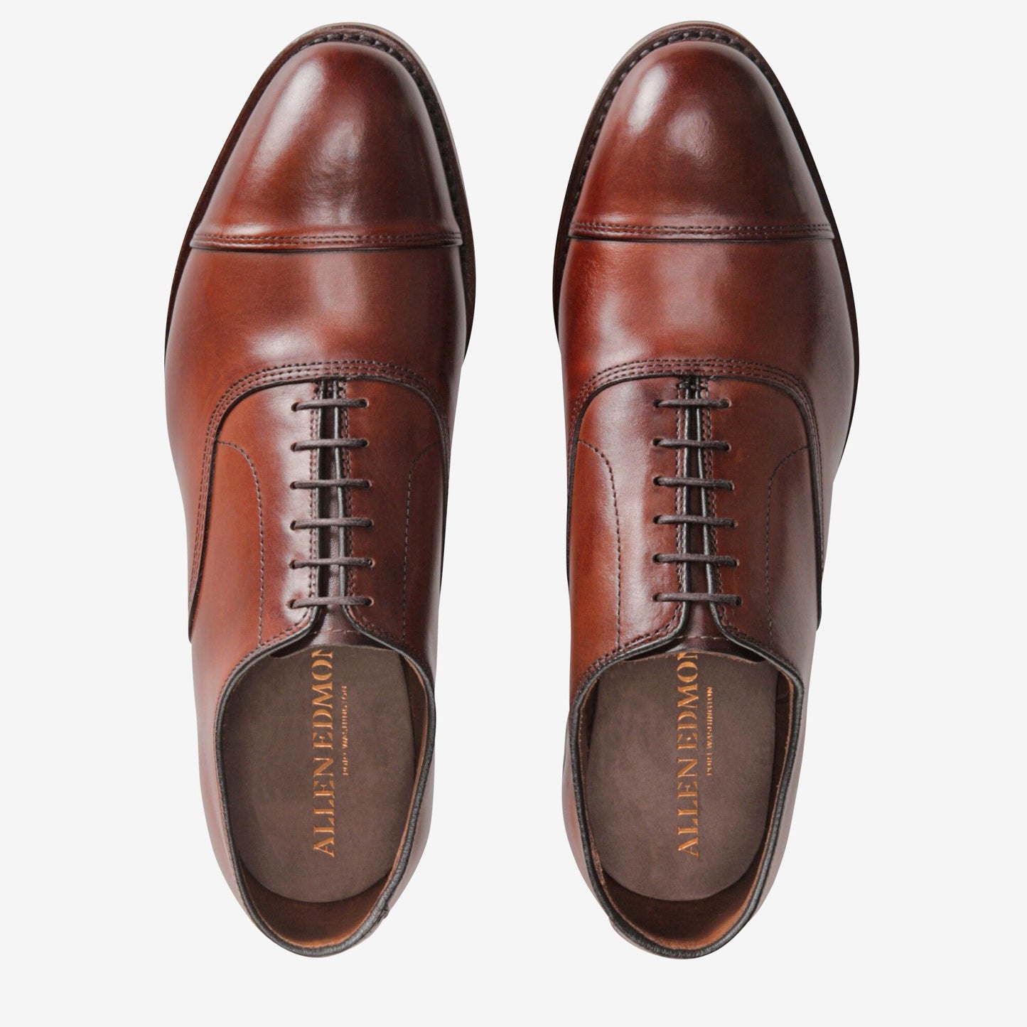 Park Avenue Cap-Toe Oxford - Dark Chili