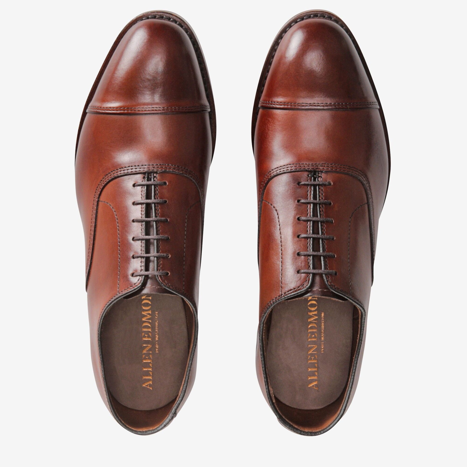 Park Avenue Cap-Toe Oxford - Dark Chili