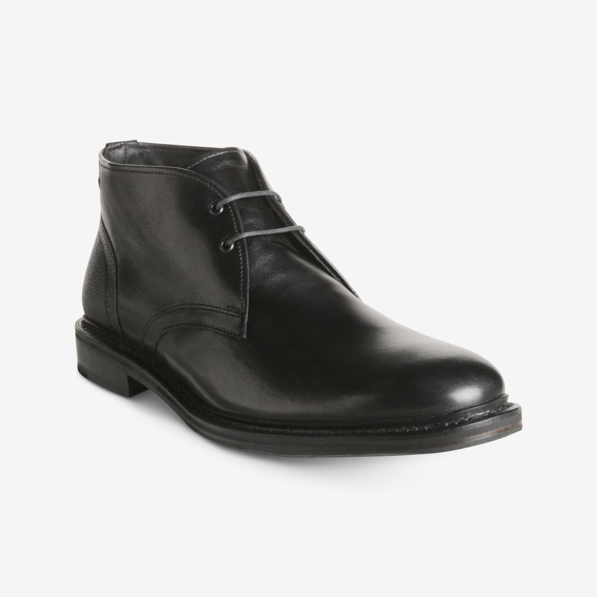 Cyrus Chukka Boot - Black Leather