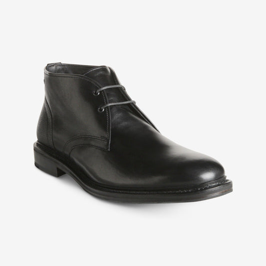 Cyrus Chukka Boot - Black Leather