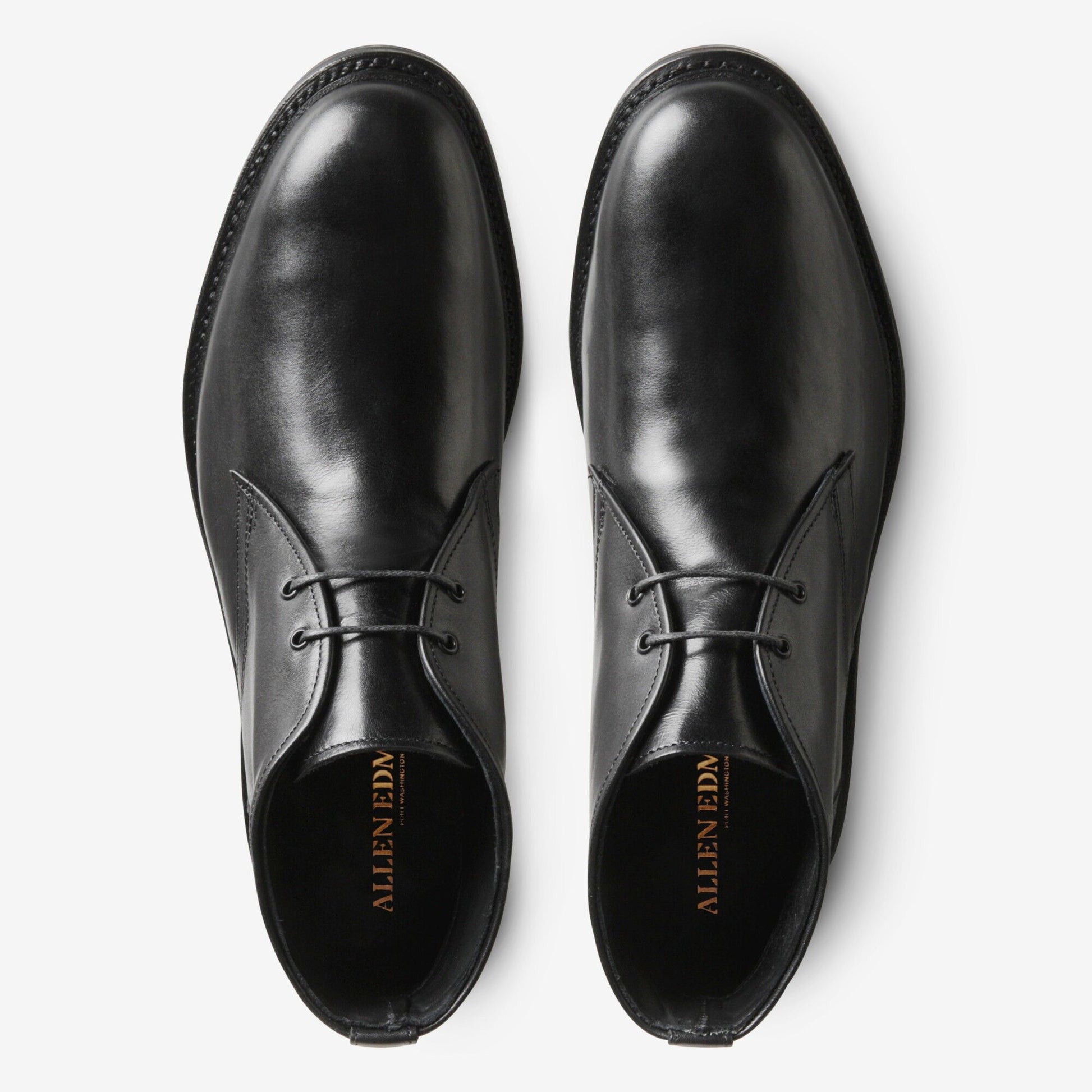 Cyrus Chukka Boot - Black Leather