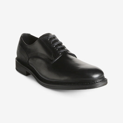 Cyrus Plain-toe Derby - Black