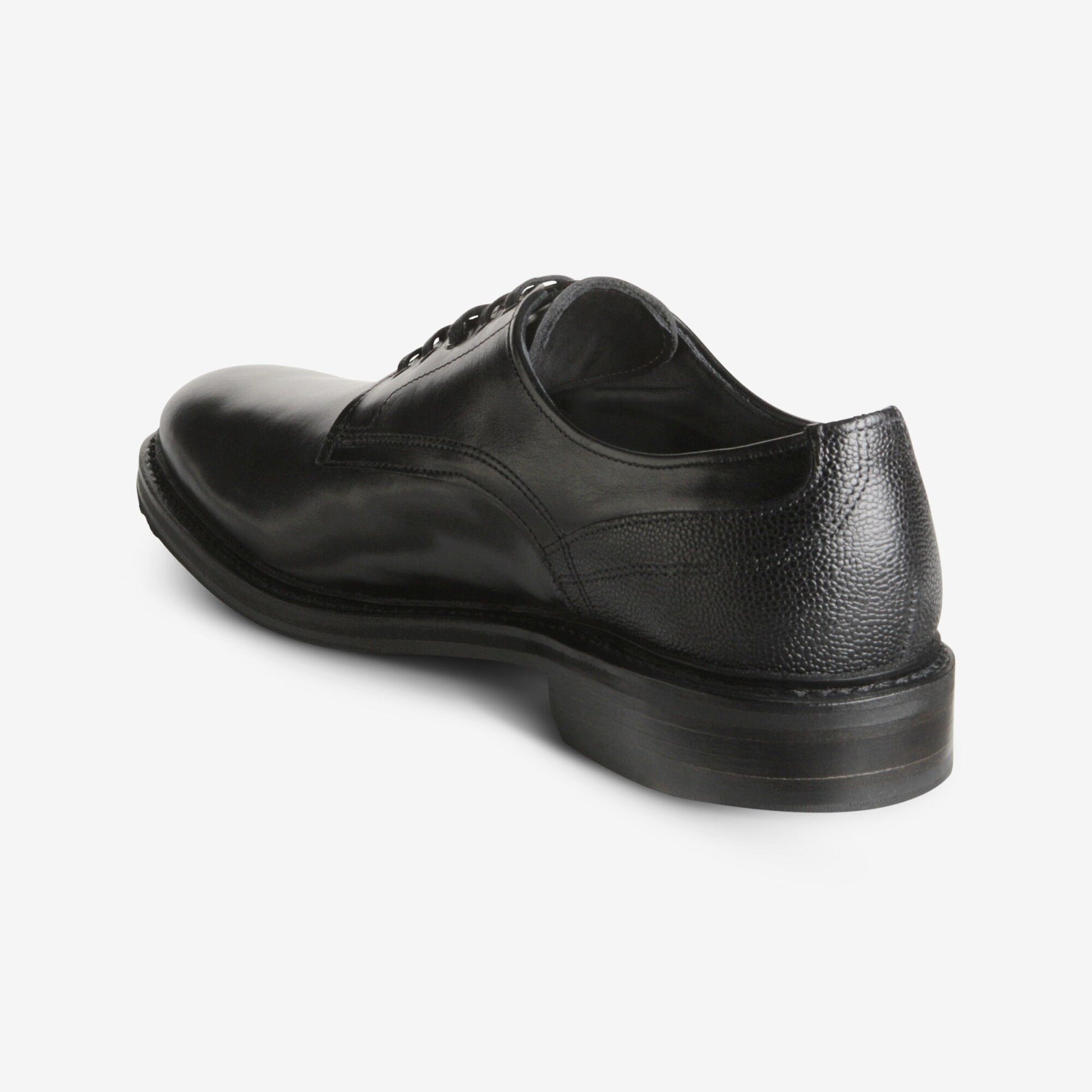 Cyrus Plain-toe Derby - Black