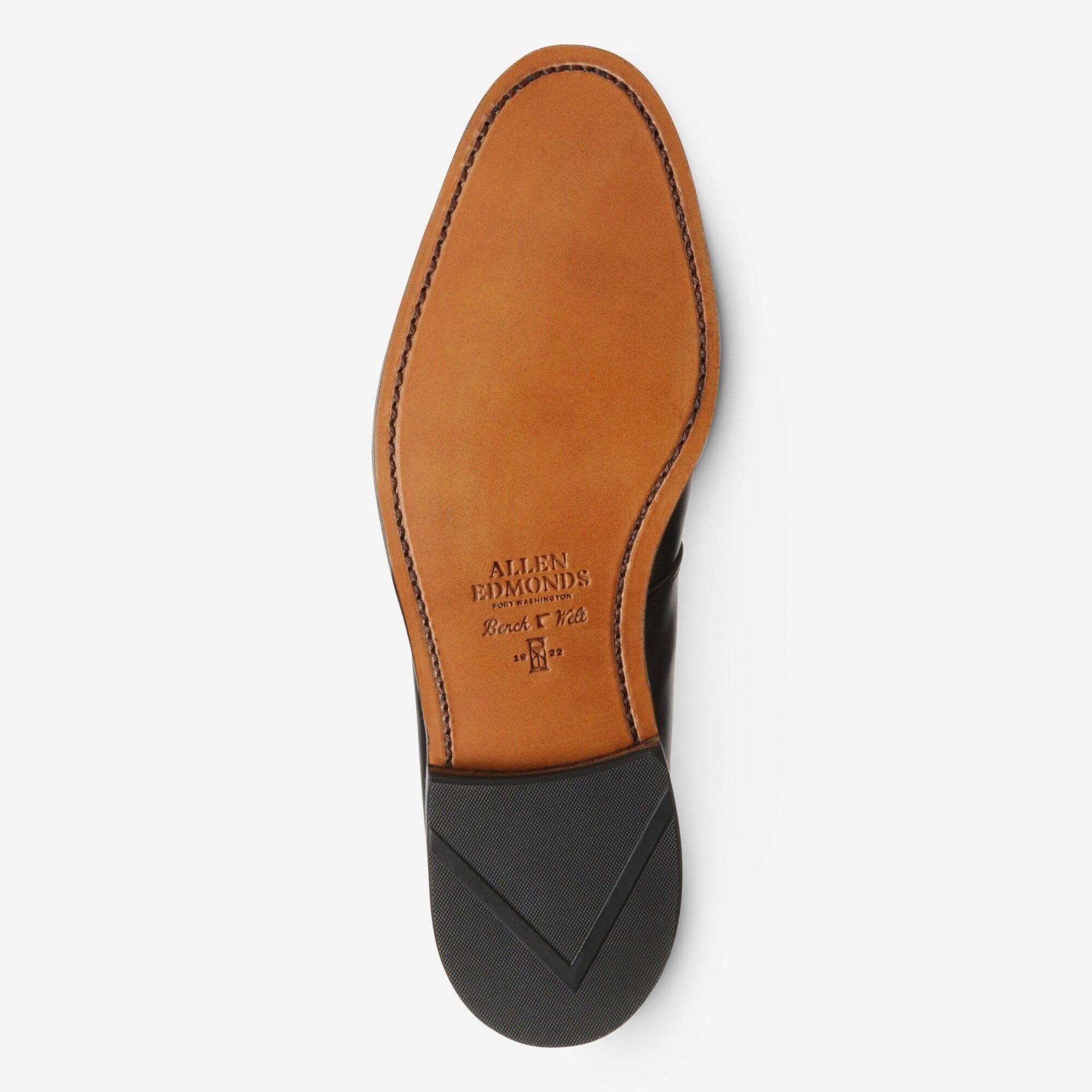 Plymouth Single Monk Strap - Black