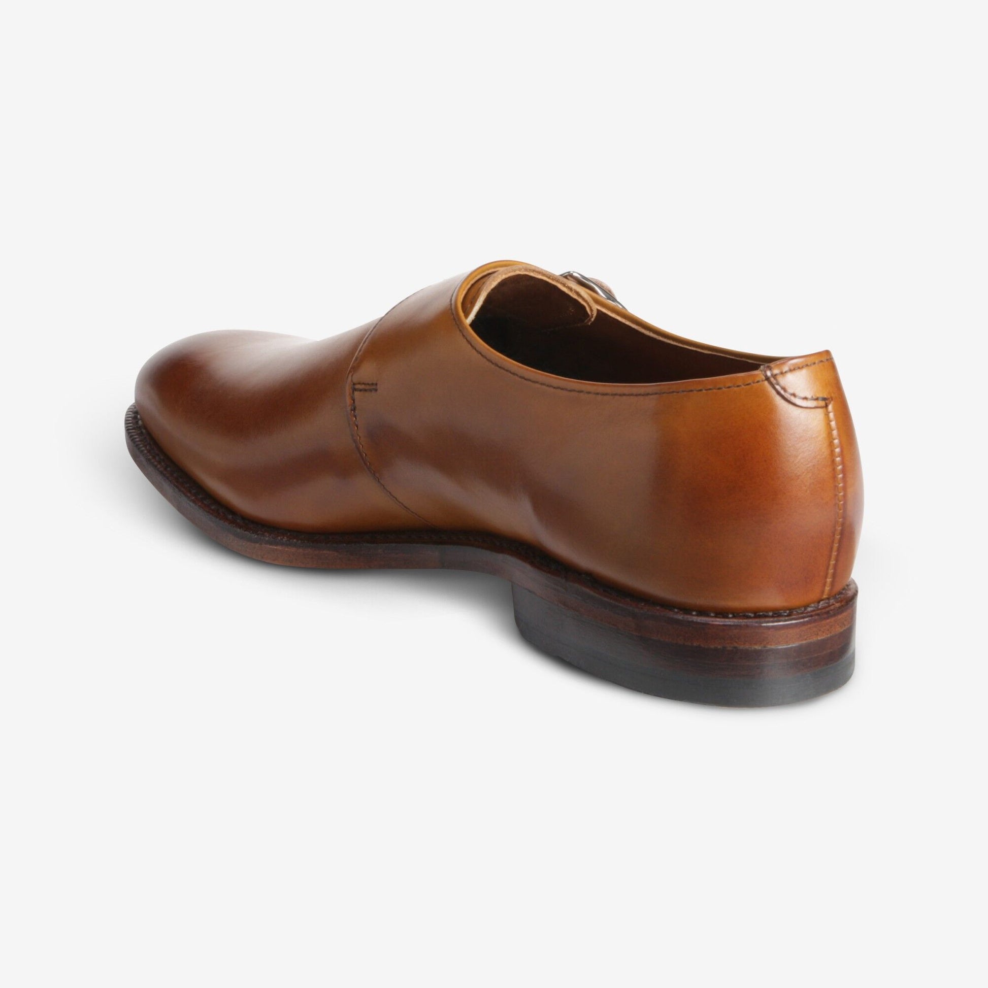 Plymouth Single Monk Strap - Walnut
