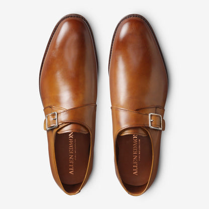 Plymouth Single Monk Strap - Walnut