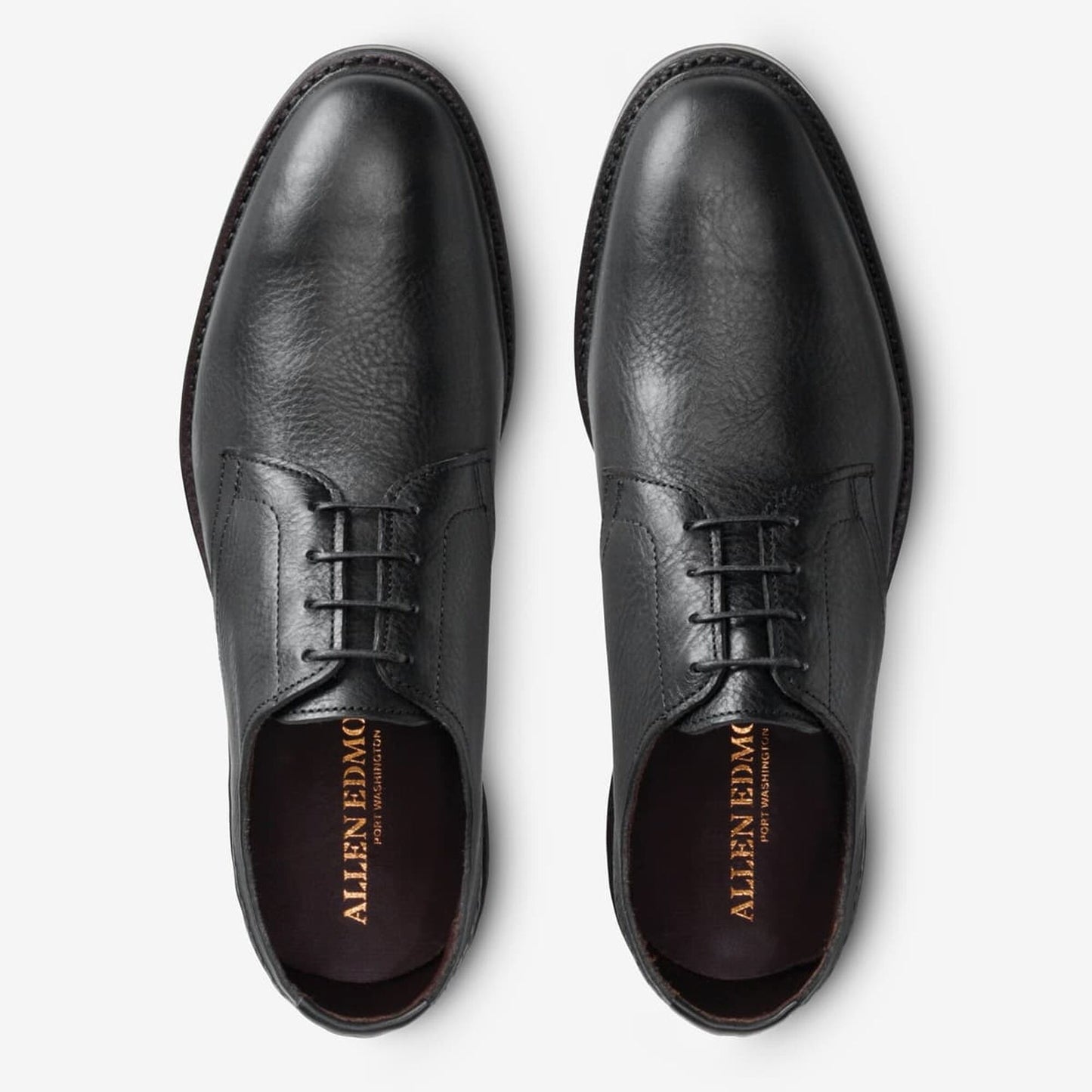 Mackenna Plain-Toe Blucher with Dainite Sole - Black