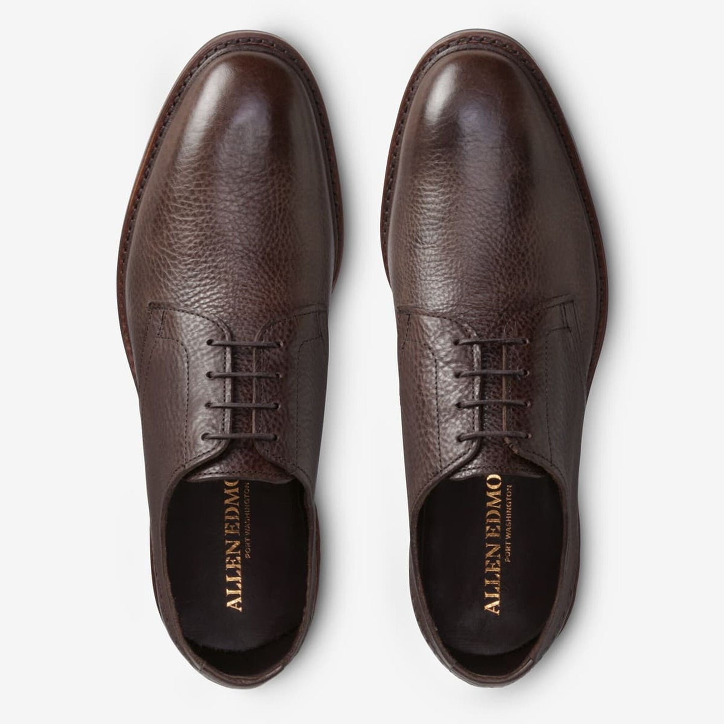 Mackenna Plain-Toe Blucher with Dainite Sole - Brown