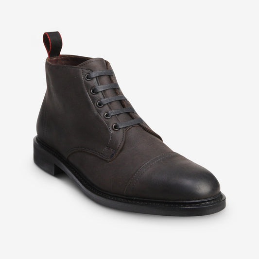 Patton Cap-Toe Boot with Dainite Rubber Sole - Grey