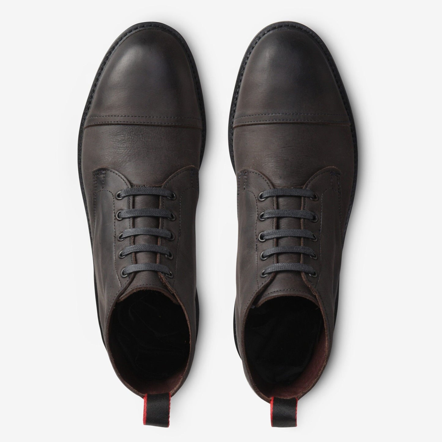 Patton Cap-Toe Boot with Dainite Rubber Sole - Grey