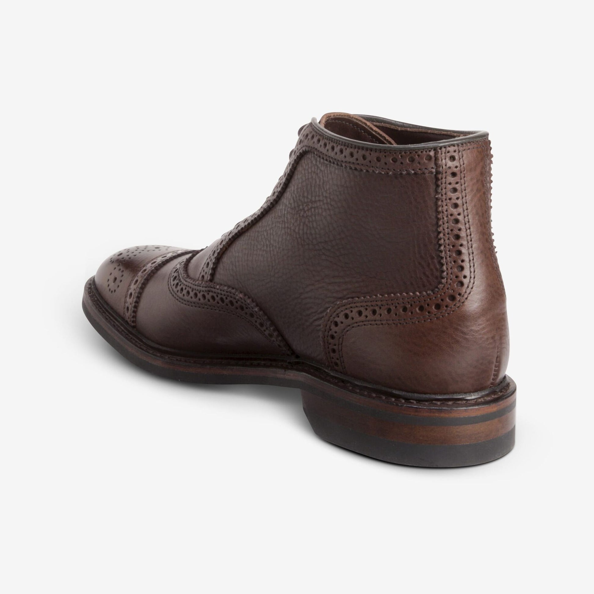 Hamilton Cap-Toe Oxford Dress Boot - Brown Tumbled