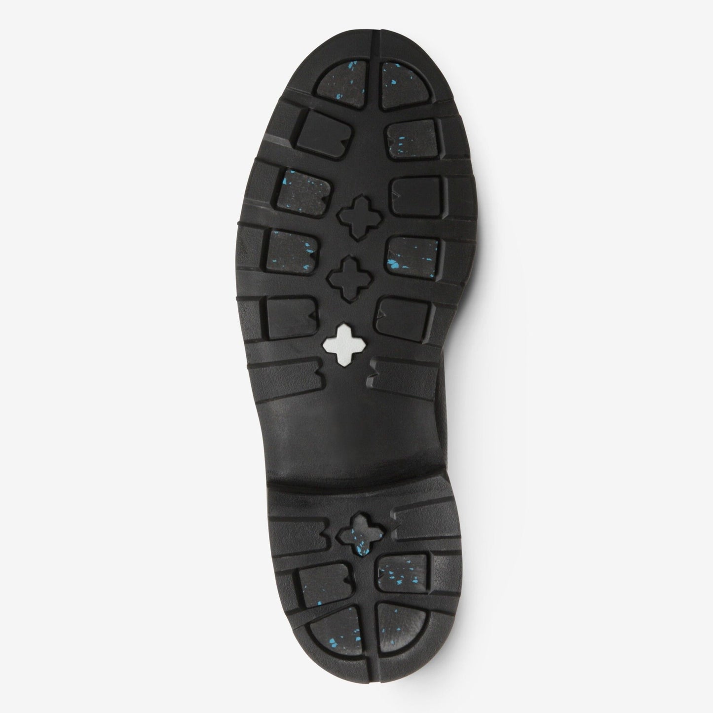 Alpine Lace-to-Toe Boot with Vibram Arctic Grip Rubber Sole - Black Grain